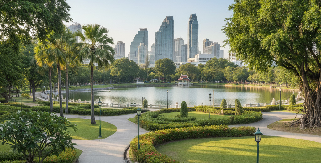 เที่ยวกรุงเทพฯ หน้าหนาว: พักสบายใจกลางเมืองและสัมผัสอากาศเย็นสบายในสวนสาธารณะ เที่ยวกรุงเทพฯ หน้าหนาว: พักสบายใจกลางเมืองและสัมผัสอากาศเย็นสบายในสวนสาธารณะ