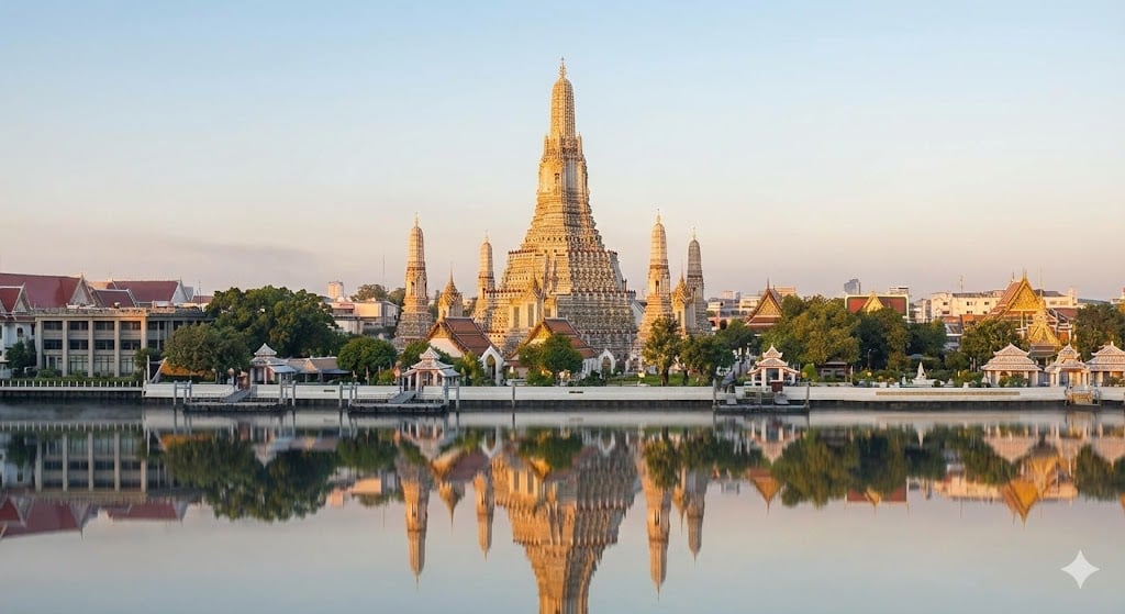 มนต์เสน่ห์แห่งศรัทธา: ตามรอยประวัติศาสตร์ผ่านวัดสำคัญในกรุงเทพณโรงแรมเดอบางกอก Wat Arun Ratchawararam