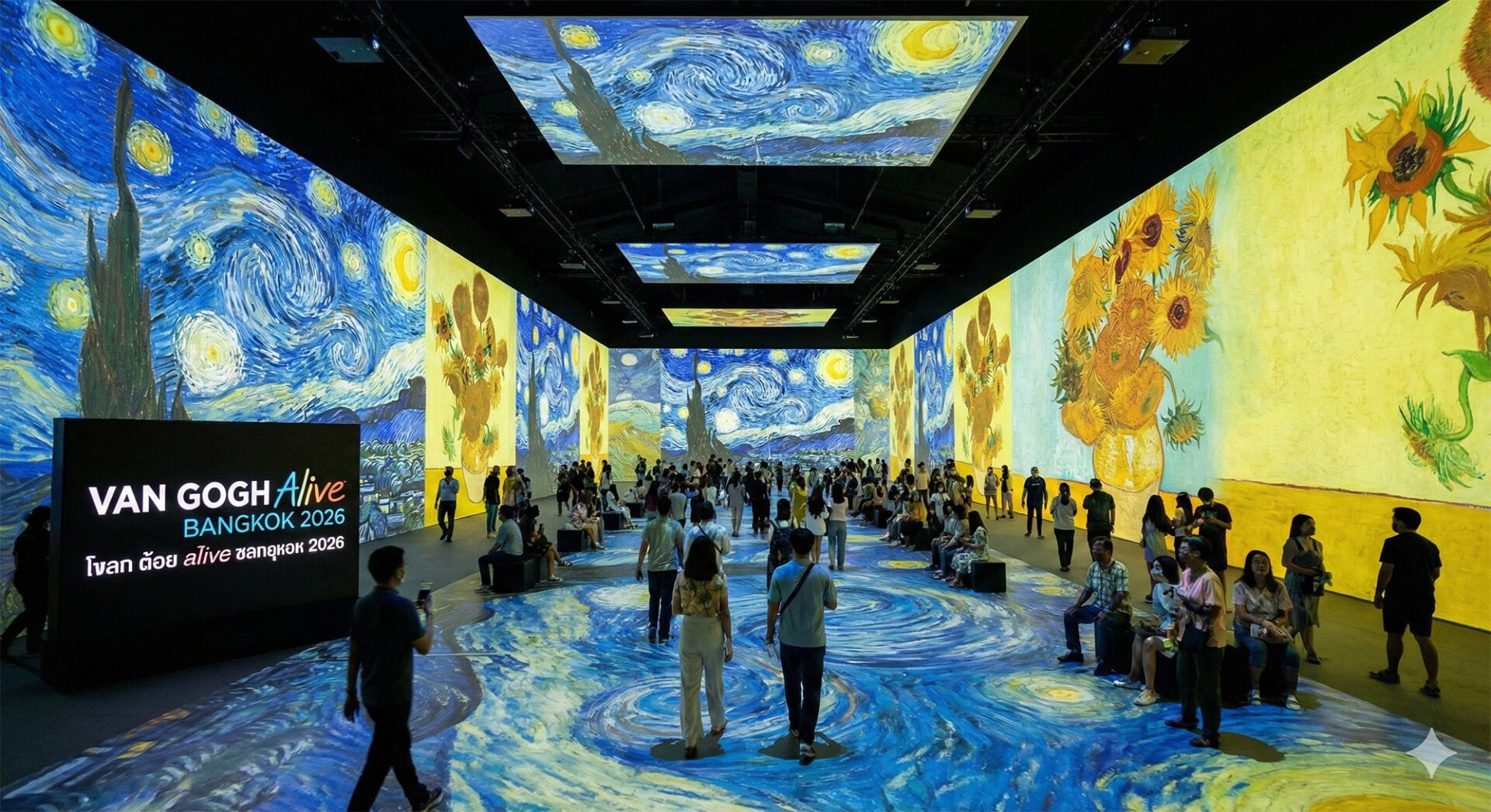 ท่องไปในจักรวาลแห่งสีสัน: "Van Gogh Alive Bangkok 2026" การกลับมาของนิทรรศการศิลปะที่เยียวยาหัวใจคนทั่วโลก ท่องไปในจักรวาลแห่งสีสัน: "Van Gogh Alive Bangkok 2026" การกลับมาของนิทรรศการศิลปะที่เยียวยาหัวใจคนทั่วโลก